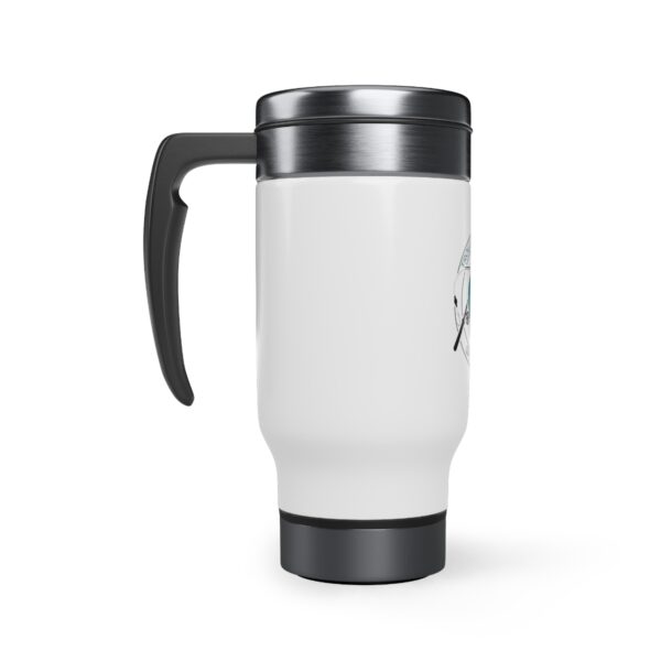 Stainless Steel Travel Mug with Handle, 14oz - Image 3