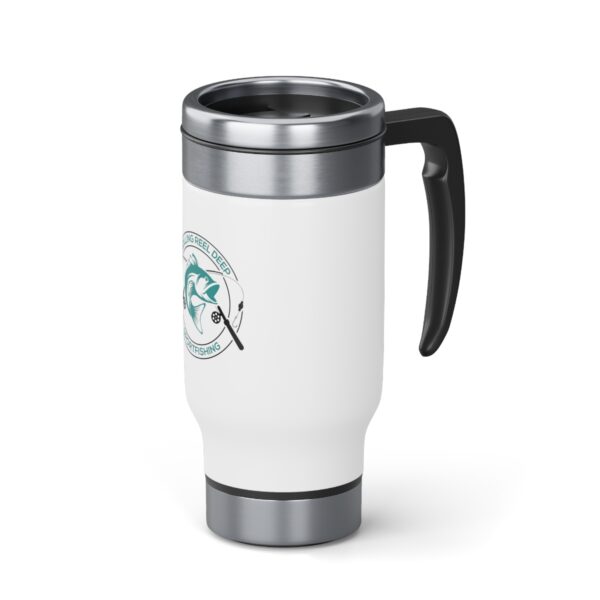 Stainless Steel Travel Mug with Handle, 14oz - Image 5